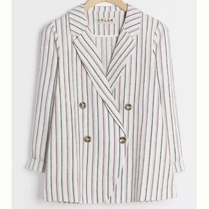 Anthro ANNA DOUBLE-BREASTED BLAZER